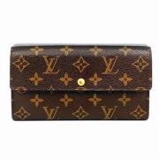 Pre-owned Canvas wallets Louis Vuitton Vintage , Brown , Dames