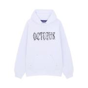 Tentacles Logo Hoodie Octopus , White , Heren