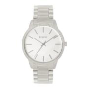 Minimalistisch zilveren armbandhorloge Kazar , Gray , Dames