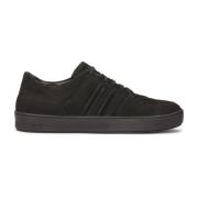 Zwarte nubuck sneakers Kazar , Black , Heren