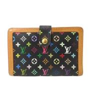 Pre-owned Canvas wallets Louis Vuitton Vintage , Black , Dames