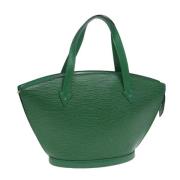 Pre-owned Leather louis-vuitton-bags Louis Vuitton Vintage , Green , D...