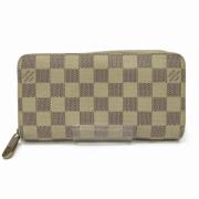 Pre-owned Canvas wallets Louis Vuitton Vintage , Beige , Dames