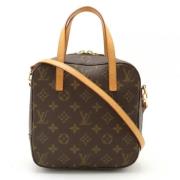 Pre-owned Canvas louis-vuitton-bags Louis Vuitton Vintage , Brown , Da...