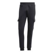 Essentials Cargo Broek Adidas , Black , Heren