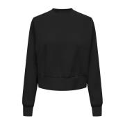 Eldora Dames Crewneck Sweatshirt Jacqueline de Yong , Black , Dames