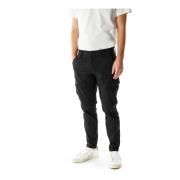 Cargo Pants met Super-Stretch Stof Gabba , Black , Heren