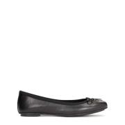 Dames zwarte ballerina's Kazar , Black , Dames