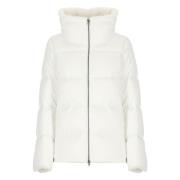 Gewatteerd Donsjack voor Vrouwen Herno , White , Dames