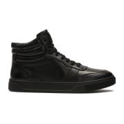 Zwarte enkelsneakers Kazar , Black , Heren