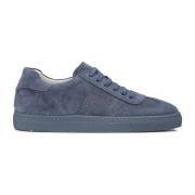 Suede sneakers in blauwe kleur Kazar , Blue , Heren