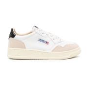 Lage Top Sneakers in Wit/Zwart Autry , White , Heren