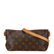 Pre-owned Canvas louis-vuitton-bags Louis Vuitton Vintage , Brown , Da...