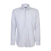 Witte Shirts voor Mannen Aw24 Barba , White , Heren