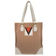 Pre-owned Canvas louis-vuitton-bags Louis Vuitton Vintage , Brown , Da...