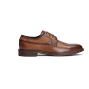 Elegante halfschoenen met schaduwrijke bovenkant Kazar , Brown , Heren