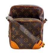 Pre-owned Canvas louis-vuitton-bags Louis Vuitton Vintage , Brown , Da...