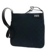 Pre-owned Canvas gucci-bags Gucci Vintage , Blue , Dames