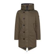 Rain Jackets Peuterey , Green , Heren