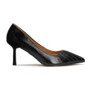 Zwarte pumps met een vouw Kazar , Black , Dames