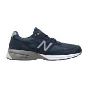 Suede Mesh Sneakers met Encap Demping New Balance , Blue , Heren