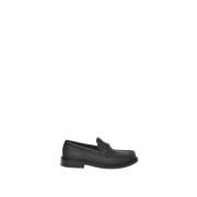 Zwarte platte schoenen Moschino , Black , Heren