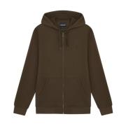 Eagle Zip Through Hoodie Lyle & Scott , Green , Heren