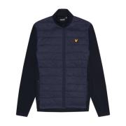 Gewatteerd Jack met Ritssluiting Lyle & Scott , Blue , Heren