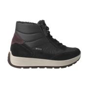 Zwarte Gore-Tex Dames Sneaker Boot ara , Black , Dames