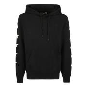 Gouden Ster Hoodie Golden Goose , Black , Heren