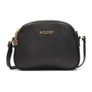 Dames zwarte tas Kazar , Black , Dames