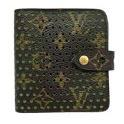 Pre-owned Canvas wallets Louis Vuitton Vintage , Green , Dames