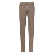 Bruine Slim Fit Jeans Jacob Cohën , Beige , Heren