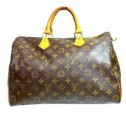 Pre-owned Canvas louis-vuitton-bags Louis Vuitton Vintage , Brown , Da...