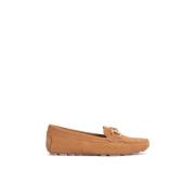 Ginger Moccasins met Metalen Gesp Kazar , Brown , Dames