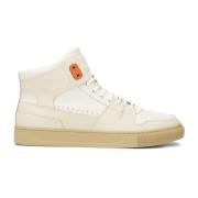 Tijdloze herensneakers met hoge schacht Kazar , White , Heren