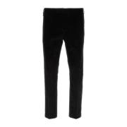 Stretch Corduroy Broek PT Torino , Black , Heren