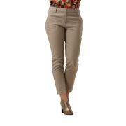 Kylie Crop Chino Broek Zand Fiveunits , Gray , Dames