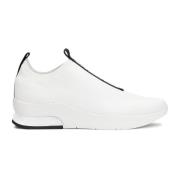 Witte instap sneakers van stof Kazar , White , Dames