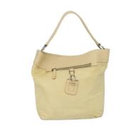 Pre-owned Nylon prada-bags Prada Vintage , Beige , Dames