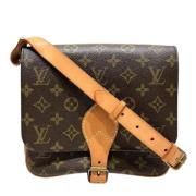 Pre-owned Canvas louis-vuitton-bags Louis Vuitton Vintage , Brown , Da...