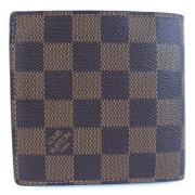 Pre-owned Canvas wallets Louis Vuitton Vintage , Brown , Dames