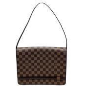 Pre-owned Canvas louis-vuitton-bags Louis Vuitton Vintage , Brown , Da...