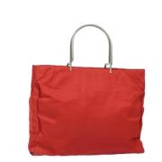 Pre-owned Nylon handbags Prada Vintage , Red , Dames