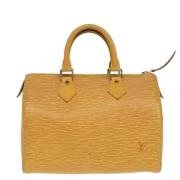 Pre-owned Leather louis-vuitton-bags Louis Vuitton Vintage , Yellow , ...