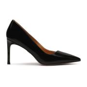 Zwarte pumps met een mooi uitgesneden bovenkant Kazar , Black , Dames