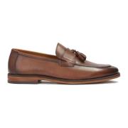 Heren casual leren loafers Kazar , Brown , Heren