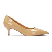 Tijdloze lakleren stiletto's Kazar , Beige , Dames