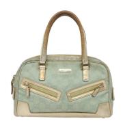 Pre-owned Canvas gucci-bags Gucci Vintage , Blue , Dames