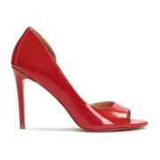 Rode open-toe pumps Kazar , Red , Dames